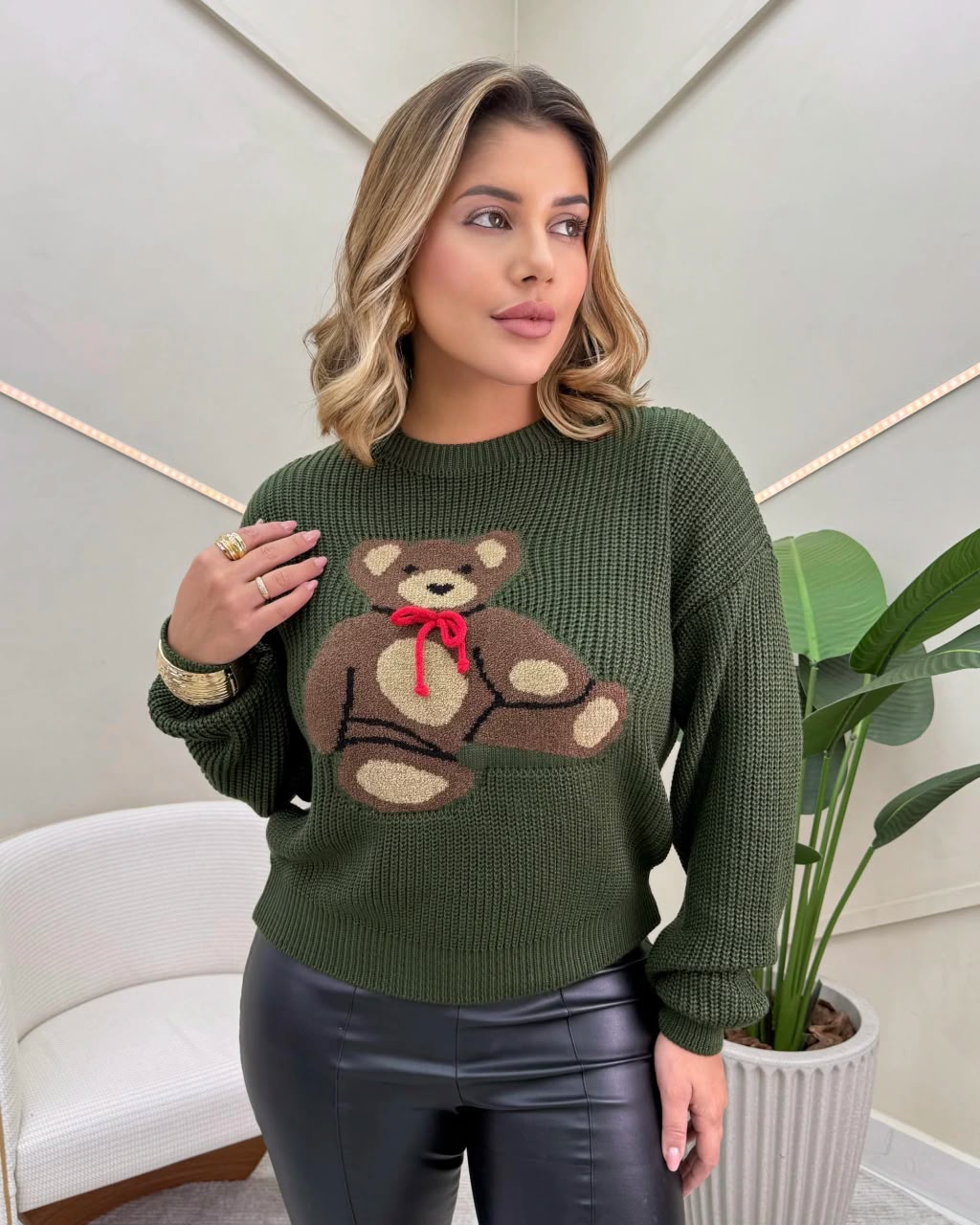 Blusa Seda Marsala